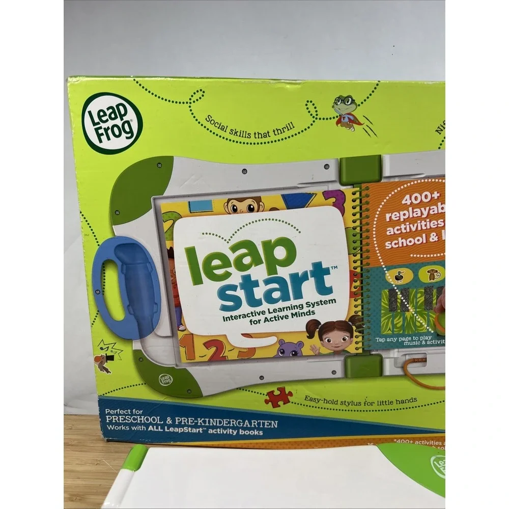 LeapFrog LeapStart Interactive Learning System +Book Preschool‎ & Pre-K TESTED